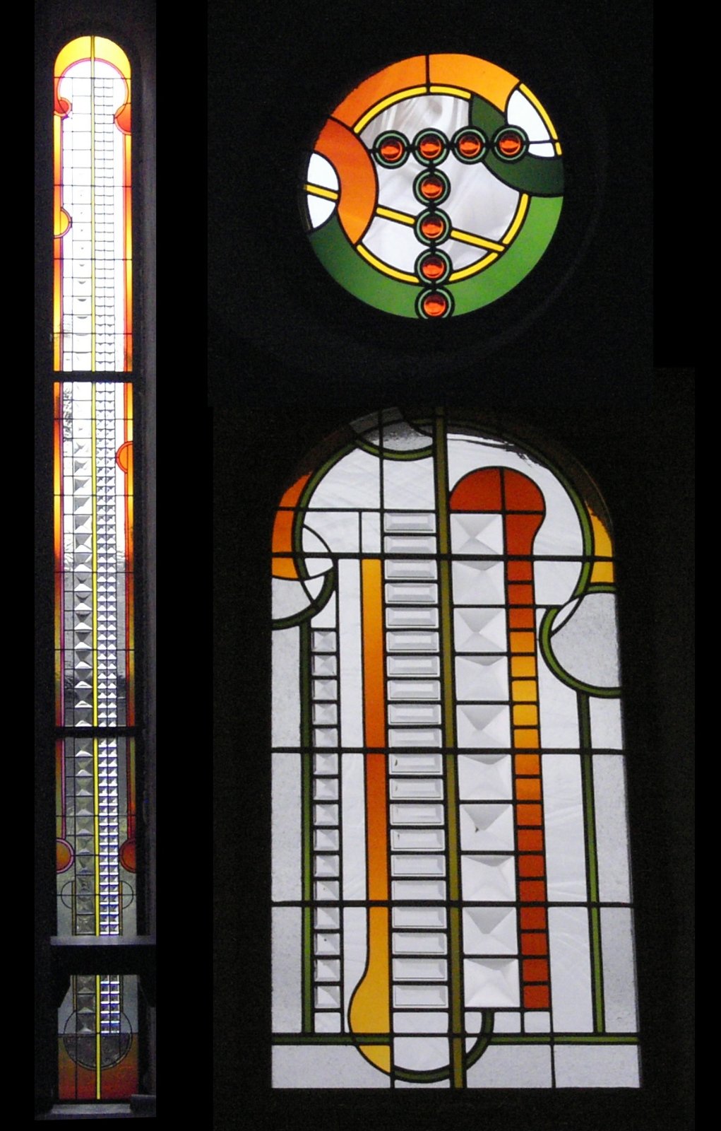 Kirchenfenster Montage