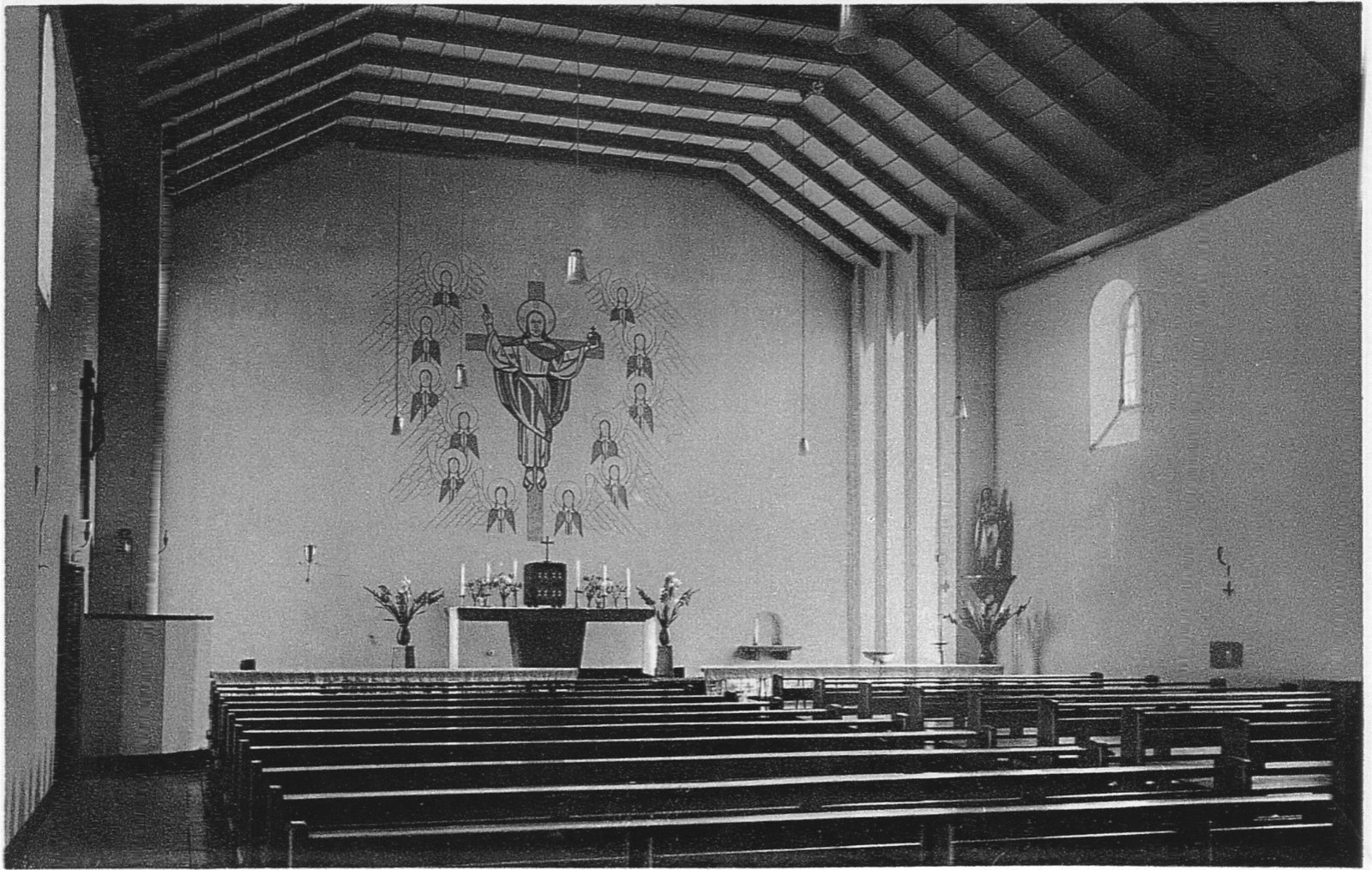 Christ-koenig Kirche 1953innen