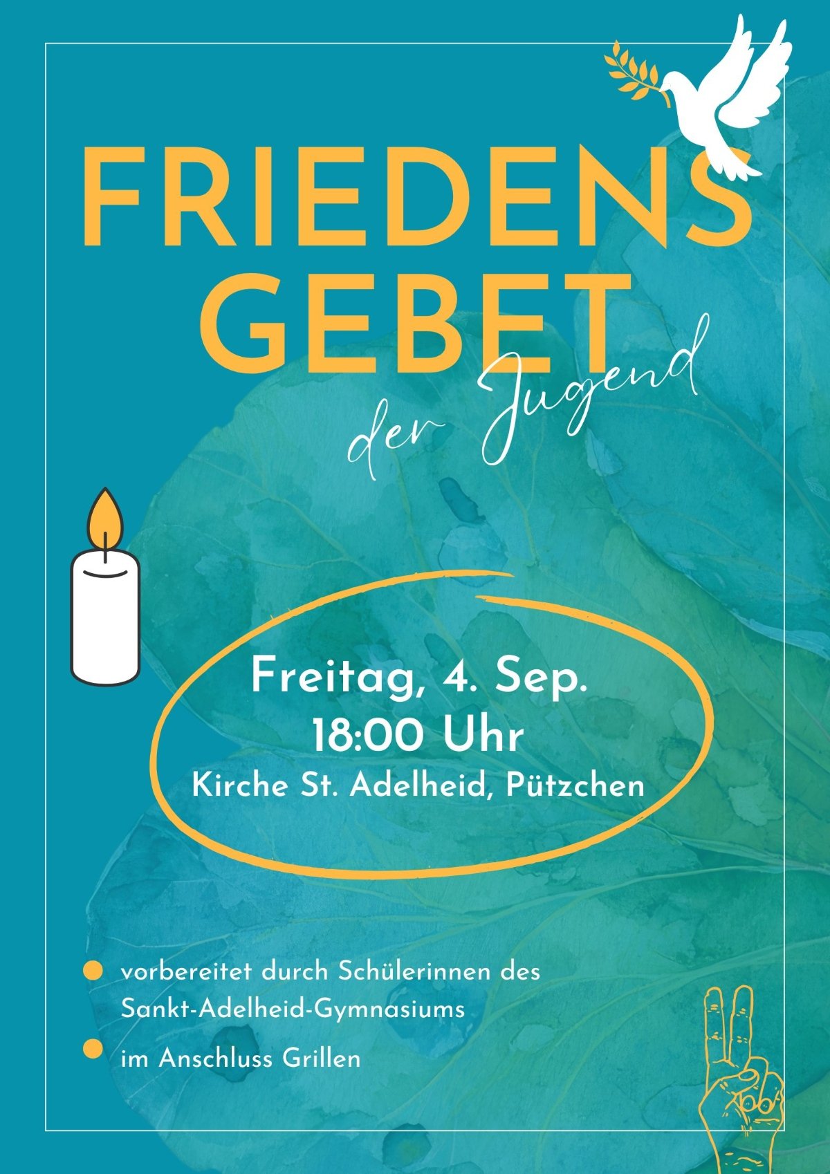 Friedensgebet Jugend (1) Erzbistum Köln (c)Rosalia Granz