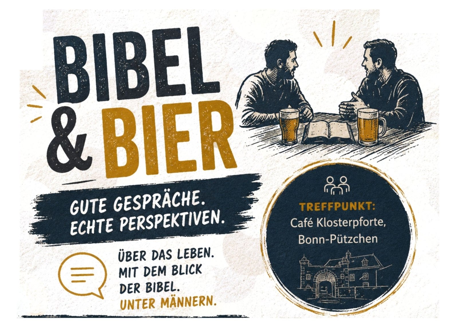 Männerabend Bierdeckel